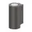 Ledvance Applique Murale Urban Vario Aluminium Gris 27W 2700lm - 830-840 CCT | Dali Dimmable