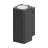 Ledvance Applique Murale Urban Vario Aluminium Noir 27W 2700lm - 830-840 CCT | Dali Dimmable