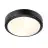 Nordlux Desi 28 Plafonnier Aluminium Noir | 275mm - IP44 - Convient pour 2x E27