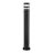 Nordlux Birk Lampadaire extérieur Aluminium Noir | 90mm - IP44 - Convient pour E27