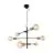 Nordlux Suspension Luminaire Josefine Métal Noir | IP20 - Convient pour 6x E27