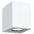 Nordlux Canto Kubi 2 Applique Murale Aluminium Blanc Up & Down - 10.6W 500lm - 830 Blanc Chaud | IP44
