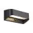 Nordlux Marcellio Applique Murale Noir 5W 400lm - 830 Blanc Chaud| IP54 - avec Commutateur