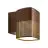 Nordlux Sidara Applique Murale Brun | Seaside - IP54 - Convient pour E27