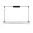 Nordlux Aliani Suspension Luminaire Noir 20W 1600lm - 830 Blanc Chaud | Dimmable