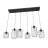 Emibig Suspension Luminaire Vander Acier Noir | Convient pour 6x E27 - Max 15W