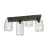 Emibig Plafonnier Barn Acier Noir | Convient pour 4x E27 - Max 15W