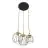 Emibig Suspension Luminaire Nando Acier Noir | Convient pour 3x E27 - Max 15W