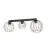 Emibig Plafonnier Nest Acier Noir | Convient pour 3x E27 - Max 15W