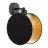 Emibig  Applique Murale Motif Acier Noir | Convient pour 1x E27 - Max 15W