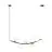 Emibig Suspension Luminaire Ritz Acier Noir | Convient pour 5x E14 - Max 10W