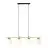 Emibig Suspension Luminaire Alora Acier Noir | Convient pour 4x E14 - Max 10W