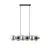 Emibig Suspension Luminaire Rory Acier Noir | Convient pour 6x E14 - Max 10W