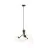 Emibig Suspension Luminaire Nova Acier Noir | Convient pour 4x E14 - Max 10W