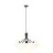 Emibig Suspension Luminaire Nova Acier Noir | Convient pour 5x E14 - Max 10W