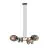 Emibig Suspension Luminaire Playa Acier Noir | Convient pour 4x E27 - Max 15W