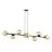 Emibig Suspension Luminaire Rossi Acier Noir | Convient pour 8x E14 - Max 10W