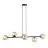 Emibig Suspension Luminaire Rossi Acier Noir | Convient pour 6x E14 - Max 10W
