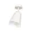 Emibig Plafonnier Atlas Acier Blanc | Convient pour 1x E27 - Max 15W