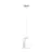 Emibig Suspension Luminaire Bolero Acier Blanc | Convient pour 1x E27 - Max 15W