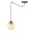 Emibig Suspension Luminaire Level Acier Noir | Convient pour 1x E27 - Max 15W