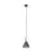 Emibig Suspension Luminaire Rosa Acier Noir | Convient pour 1x E27 - Max 15W