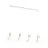 Emibig Suspension Luminaire Rosa Acier Blanc | Convient pour 4x E27 - Max 15W