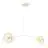 Emibig Suspension Luminaire Skiva Acier Blanc | Convient pour 2x E27 - Max 15W
