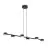 Emibig Suspension Luminaire Megara Acier Noir | Convient pour 6x GX53 - Max 12W