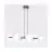Emibig Suspension Luminaire Model Acier Blanc | Convient pour 6x G9 - Max 8W