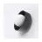 Emibig Applique Murale Lulu Acier Noir | Convient pour 1x G9 - Max 8W
