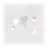 Emibig Plafonnier Holon Acier Gris | Convient pour 2x G9 - Max 8W, 2x GX53 - Max 12W
