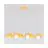 Emibig Suspension Luminaire Boom Acier Orange | Convient pour 6x G9 - Max 8W