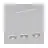 Emibig Suspension Luminaire Skin Acier Blanc | Convient pour 3x G9 - Max 8W