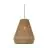 Good&Mojo Suspension Luminaire Iguazu Textile Brun L | Convient pour 1x E27 