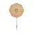 Good&Mojo Applique Murale Panama Rotin Jaune | Convient pour 1x E27 