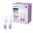 Lot 2x Philips Ampoule LED E27 Poire Dépolie 13W 1521lm - 827 Blanc Très Chaud