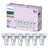 Lot 6x Philips Spot LED GU10 PAR16 5W 355lm 36D - 827 Blanc Très Chaud