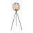 Eglo Lampadaires Salon Waverton Acier Noir | IP20 - Convient pour 1x E27 