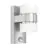 Eglo Applique Murale Atollari Aluminium Acier Inoxydable Up & Down 4W 360lm - 830 Blanc Chaud | IP44
