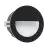 Eglo Applique Murale Aracena Aluminium Noir 2W 300lm - 840 Blanc Froid