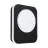 Eglo Applique Murale Madriz Aluminium Noir 3W 370lm - 830 Blanc Chaud | IP44