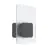 Eglo Applique Murale Eredita Acier Inoxydable Anthracite 10W 1000lm - 830 Blanc Chaud | IP44