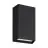 Eglo Applique Murale Spongano Aluminium Noir Up & Down 5W 600lm - 830-840-850-865 CCT | IP65