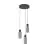 Eglo Suspension Luminaire Maione Acier Noir | IP20 - Convient pour 3x E27 