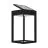 Eglo Applique Murale Suzzara Solar Noir 6W 800lm - 840 Blanc Froid | IP65 - Détecteur De Mouvement