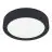 Eglo Plafonnier Éclairage de salle de bains Fueva 6 Plastique Noir 7.5W 1000lm - 827-840-865 CCT
