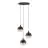 Eglo Suspension Luminaire Ariscani 1 Acier Noir | Convient pour 3x E27