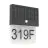 Eglo Applique Murale Conettimara Solar Noir 6W 700lm - 830 Blanc Chaud | IP44 - Détecteur De Lumière