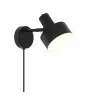 Nordlux Matis Applique Murale Métal Noir | Convient pour E27